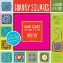 Image for Granny Squares, One Square at a Time / Amulet Bag Kit: Includes Hook and Yarn for Making Two Amulet Bag Necklaces - Featuring a 32-Page Book With Instructions and Ideas