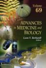 Image for Advances in Medicine &amp; Biology : Volume 69