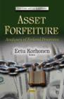 Image for Asset Forfeiture : Analyses of Federal Programs
