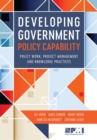Image for Developing Government Policy Capability