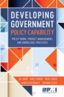 Image for Developing Government Policy Capability