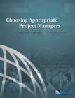 Image for Choosing Appropriate Project Managers