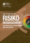Image for Standard for Risk Management in Portfolios, Programs, and Projects (GERMAN)