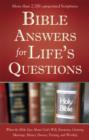 Image for Bible Answers for Life&#39;s Questions