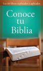 Image for Conoce tu Biblia
