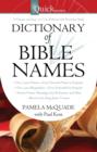 Image for QuickNotes Dictionary of Bible Names