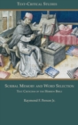 Image for Scribal Memory and Word Selection