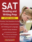 Image for SAT Reading and Writing Prep Study Guide &amp; Practice Test Questions for the SAT Reading Comprehension, SAT Writing and Language, and SAT Essay Sections