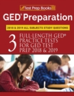 Image for GED Preparation 2018 &amp; 2019 All Subjects Study Questions