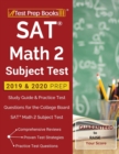 Image for SAT Math 2 Subject Test 2019 &amp; 2020 Prep : Study Guide &amp; Practice Test Questions for the College Board SAT Math 2 Subject Test