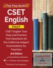 Image for CSET English Prep : CSET English Test Prep and Practice Test Questions for the California Subject Examinations for Teachers [3rd Edition]