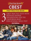 Image for CBEST Prep Practice Book : 3 CBEST Practice Tests with Detailed Answer Explanations for the California Basic Educational Skills Test [3rd Edition]