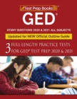 Image for GED Study Questions 2020 &amp; 2021 All Subjects : Three Full-Length Practice Tests for GED Test Prep 2020 &amp; 2021 [Updated for NEW Official Outline Guide]