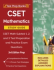 Image for CSET Mathematics Study Guide : CSET Math Subtest 1, 2, and 3 Test Preparation and Practice Exam Questions [3rd Edition Prep]