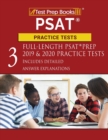 Image for PSAT Practice Tests : Three Full-Length PSAT Prep 2019 &amp; 2020 Practice Tests [Includes Detailed Answer Explanations]