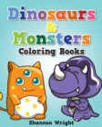 Image for Dinosaurs &amp; Monsters Coloring Book