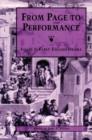 Image for From Page to Performance: Essays in Early English Drama