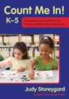 Image for Count Me In! K-5: Including Learners with Special Needs in Mathematics Classrooms