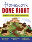 Image for Homework done right: powerful learning in real-life situations