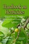 Image for Handbook on herbicides  : biological activity, classification and health &amp; environmental implications