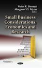 Image for Small business considerations, economics &amp; researchVolume 5