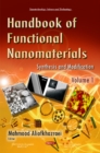 Image for Handbook of functional manomaterialsVolume 1,: Synthesis &amp; modification