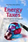 Image for Energy Taxes