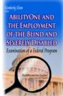 Image for AbilityOne &amp; the Employment of the Blind &amp; Severely Disabled