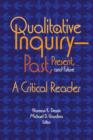 Image for Qualitative Inquiry—Past, Present, and Future