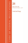 Image for Code of Federal RegulationsTitle 21,: Food and drugs 170-199, revised as of April 1, 2017