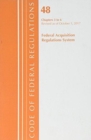 Image for Code of Federal Regulations, Title 48 Federal Acquisition Regulations System Chapters 3-6, Revised as of October 1, 2017
