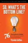 Image for So, What&#39;s the Bottom Line?