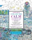 Image for Portable Color Me Calm Coloring Kit : Includes Book, Colored Pencils and Twistable Crayons