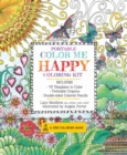Image for Portable Color Me Happy Coloring Kit : Includes Book, Colored Pencils and Twistable Crayons