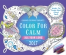 Image for Color for Calm All Year Long 2017 : Box Calendar with Colored Pencils attached to Base