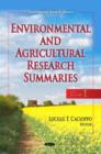 Image for Environmental &amp; agricultural research summariesVolume 1