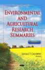 Image for Environmental &amp; agricultural research summariesVolume 2
