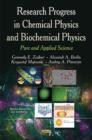 Image for Research progress in chemical physics &amp; biochemical physics  : pure &amp; applied science