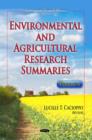 Image for Environmental &amp; agricultural research summariesVolume 4