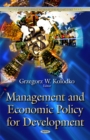 Image for Management &amp; Economic Policy for Development