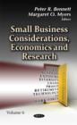 Image for Small Business Considerations, Economics &amp; Research : Volume 6