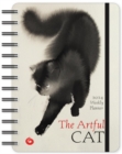 Image for The Artful Cat Weekly Planner 2024 : Brush &amp; Ink Watercolor Paintings
