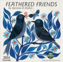 Image for Feathered Friends 2024 Calendar : Watercolor Bird Illustrations