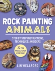 Image for Rock painting animals  : step-by-step instructions, techniques, and ideas
