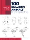 Image for 100 realistic animals  : step-by-step realistic line drawing : Volume 3
