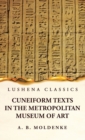 Image for Cuneiform Texts in the Metropolitan Museum of Art