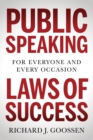 Image for Public speaking laws of success  : for everyone and every occasion