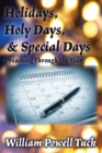 Image for Holidays, Holy Days, &amp; Special Days