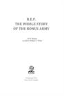 Image for B.E.F.: The Whole Story of the Bonus Army: With a foreword by Charles Sheehan-Miles
