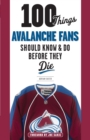 Image for 100 things Avalanche fans should know &amp; do before they die